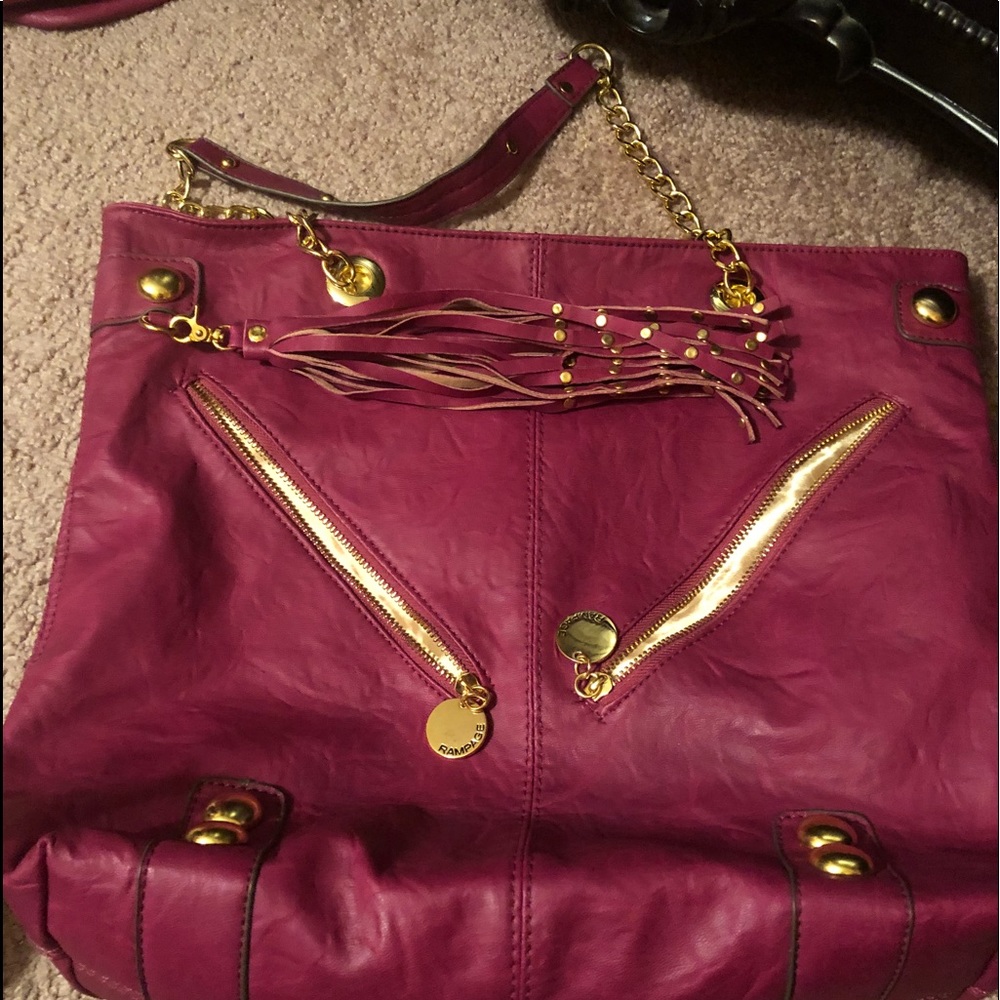 Rampage fuchsia purse